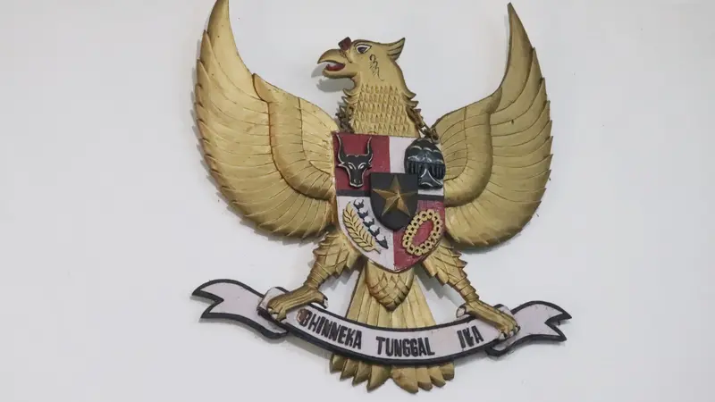 Ilustrasi Pancasila, lambang negara Indonesia