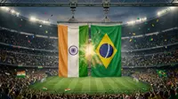 Prediksi India Vs Brasil di Laga Uji Coba: Perbedaan Peringkat FIFA Jadi Gambaran