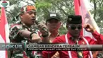 Sejumlah ormas berunjuk rasa di depan Kedubes Malaysia, soal insiden Bendera Merah Putih yang terbalik di buku panduan Sea Games 2017.