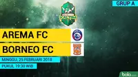 Jadwal Piala Gubernur Kaltim, Arema FC Vs Pusamania Borneo FC. (Bola.com/Dody Iryawan)