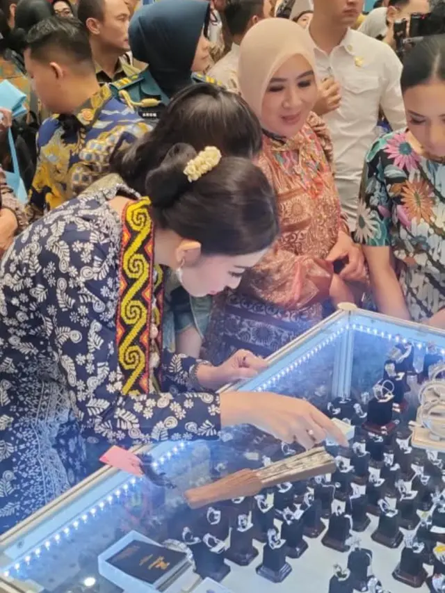 Selvi Ananda di Inacraft 2025.  (Liputan6.com/Henry)