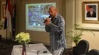 Kang JJ, Biker Indonesia Pengeliling Dunia Singgah di Sydney