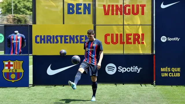 Foto: Mimpi Masa Kecil Jadi Kenyataan, Andreas Christensen Resmi Jadi Penggawa Baru Barcelona