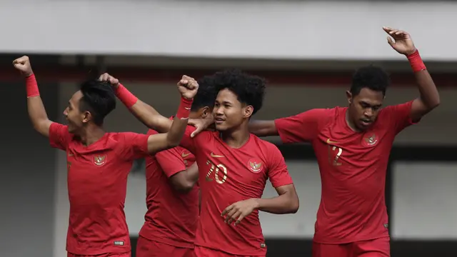 FOTO: 6 Gol Tercipta, Timnas Indonesia U-19 Takluk dari Iran U-19