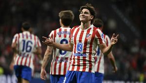 Kemenangan itu turut mengantarkan Atletico menempati peringkat 9 dengan mengoleksi 9 poin. (AFP/Javier Soriano)