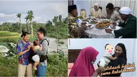 Momen Indah Permatasari mudik ke rumah mertua, kampung halaman Arie Kriting di Baubau. (Sumber: Instagram/indahpermatas / YouTube/Indah Permatasari)