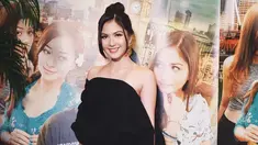 Jessica Mila cukup sering mengenakan gau berwarna hitam. Penampilannya pada foto ini pun terlihat sederhana dengan tatanan rambut yang di cepol. (Liputan6.com/IG/@jscmila)