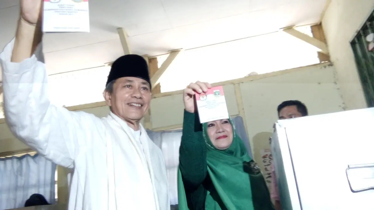Usai Coblos, 2 Cawagub Banten Minta Kembali Bersatu Pasca-Pilkada