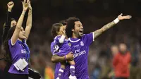 Marcelo Jadi Tukang Cukur Setelah Real Madrid Juara di Cardiff