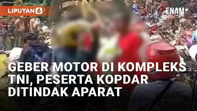 VIDEO: Apes, Peserta Kopdar CB Nekat Geber Motor Hingga Ditindak Aparat