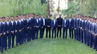 Timnas Iran U-16 jelang bertolak ke Malaysia untuk tampil di Piala AFC U-16 2018. (Bola.com/Dok. FFIRI)