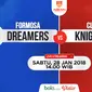 Formosa Dreamers Vs CLS Knights (Bola.com/Adreanus Titus)