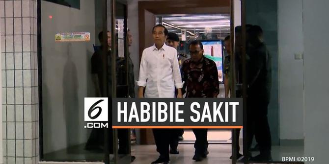 VIDEO: Presiden Jokowi Jenguk Habibie di RSPAD