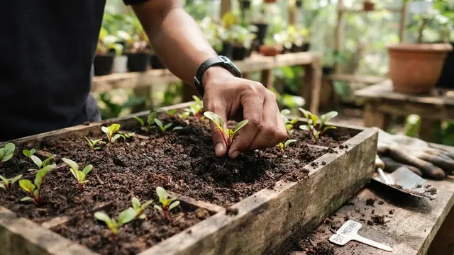 Menanam Bit Merah dari Benih