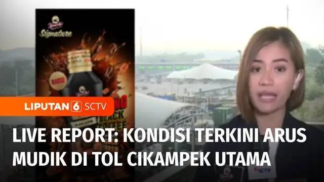 VIDEO: Live Report: Pantauan Terkini Arus Mudik di Tol Cikampek Utama