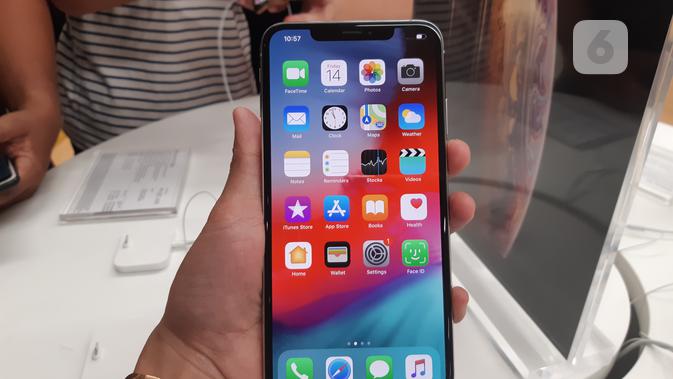 iPhone XS Max, iPhone XS, dan iPhone XR di iBox (Liputan6.com/ Agustin Setyo W)