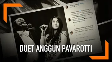 Anggun akan berduet dengan mendiang Luciano Pavarotti dalam final Asia's Got Talent pada 11 April 2019. Duet tersebut akan dilakukan secara virtual.
