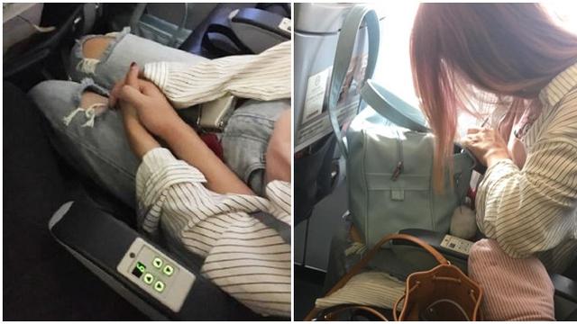 Berpegangan Tangan Selama Turbulensi Dua Orang Ini Akhirnya Pacaran Hot Liputan6 Com