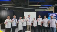 Dalam konferensi pers kesiapan jaringan menyambut Ramadan dan Idul Fitri, XL Axiata memprediksi terjadinya peningkatan trafik hingga 20 persen dibandingkan hari normal pada momen ini. Sejumlah hal pun dipersiapkan agar bisa melayani 58,8 juta pelanggannya dengan baik (Liputan6.com/ Agustin Setyo Wardani)
