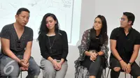 Para bintang film Satu Hari Nanti; Ringgo Agus Rahman, Ayushita, Adinia Wirasti dan Deva Mahenra. (Foto: Herman Zakharia/Liputan6.com)