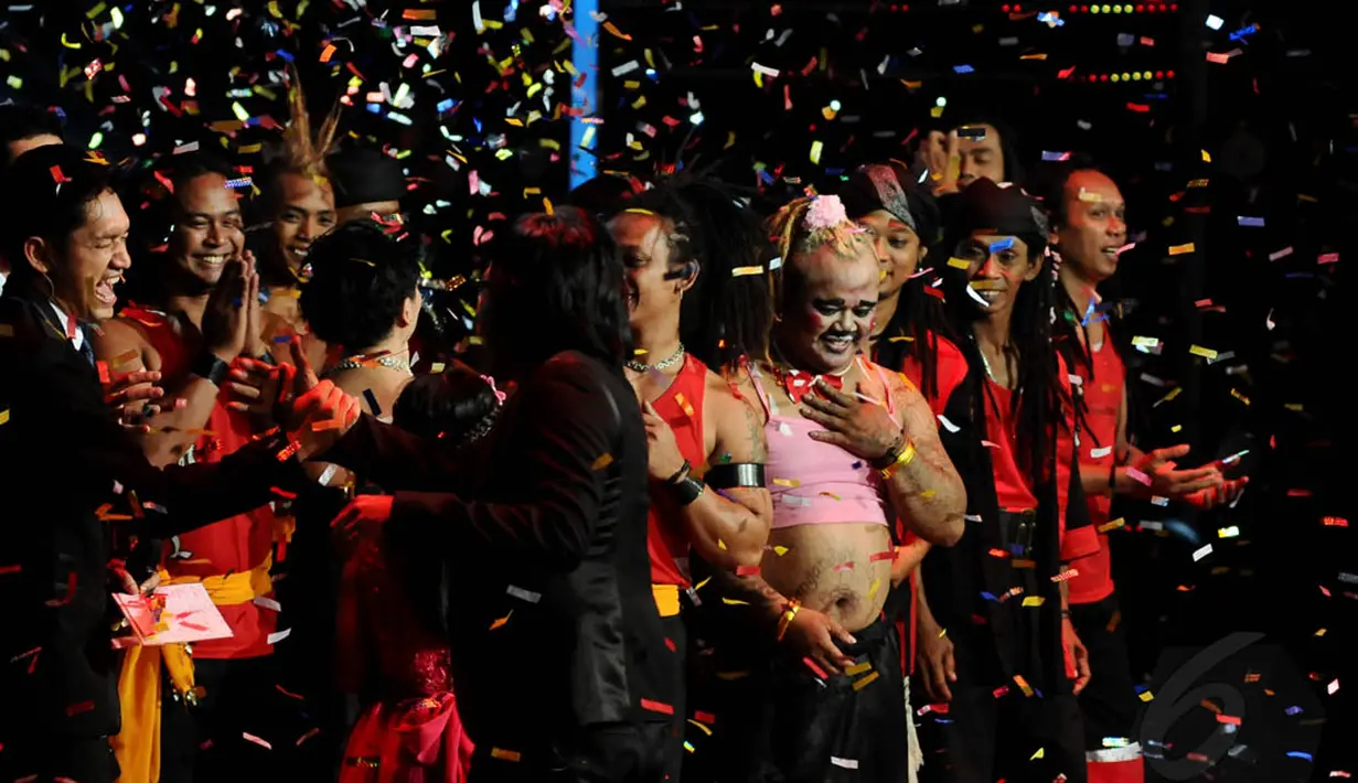 Peserta Gimbal juga mendapat apresiasi paling tinggi dan lolos ke babak Grand Final. (1/6/14) (Liputan6.com/Andrian M Tunay)