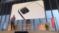 Sabrina Ellis, Vice President of Product Management di Google, menjelaskan sedikit tentang Pixel 4. (Doc: Google)