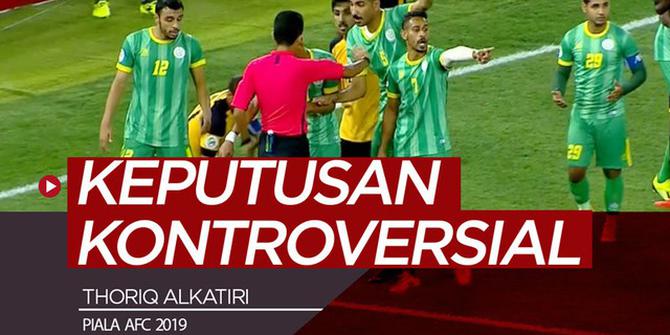 VIDEO: Wasit Thoriq Alkatiri Buat Keputusan Kontroversial di Piala AFC