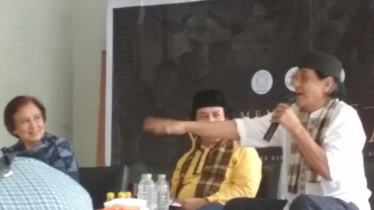Diskusi Mengenang Yamin Azhari, Mengembalikan Teater Rakyat Betawi Agar Tak Asyik Sendiri