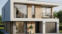 7 Desain Rumah Minimalis Modern 6x10 3 Kamar Ada Garasi, Solusi Hunian Keluarga Kekinian