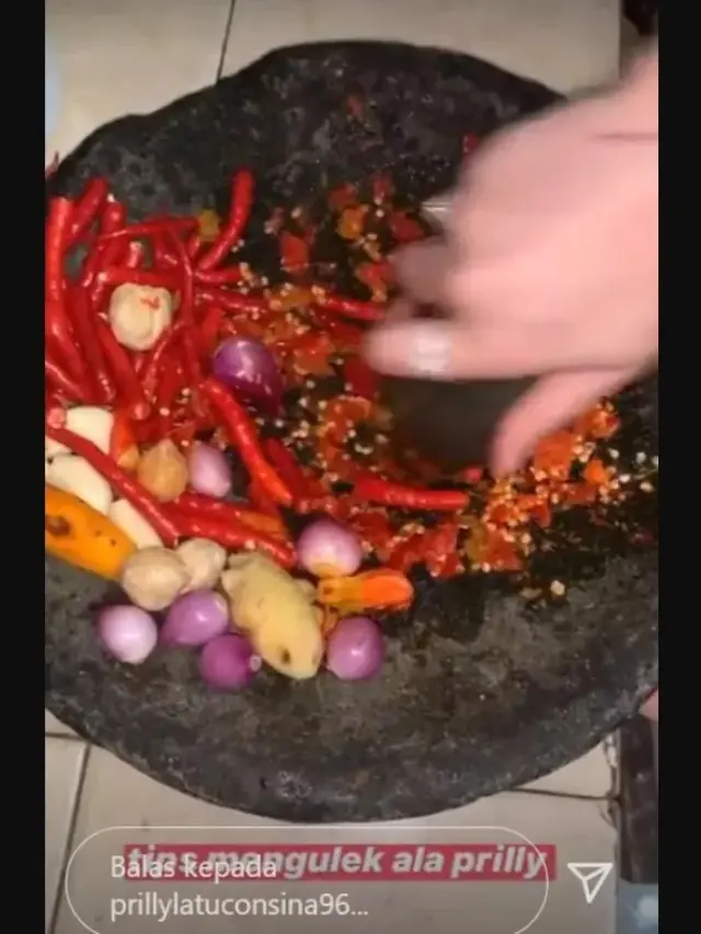 7 Tips Mengulek Bumbu Masak dari Prilly Latuconsina, Simpel dan Mudah Diikuti
