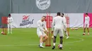 Pada pertemuan sebelumnya di Allianz Arena, kedua tim bermain imbang 2-2. (ALEXANDRA BEIER / AFP)