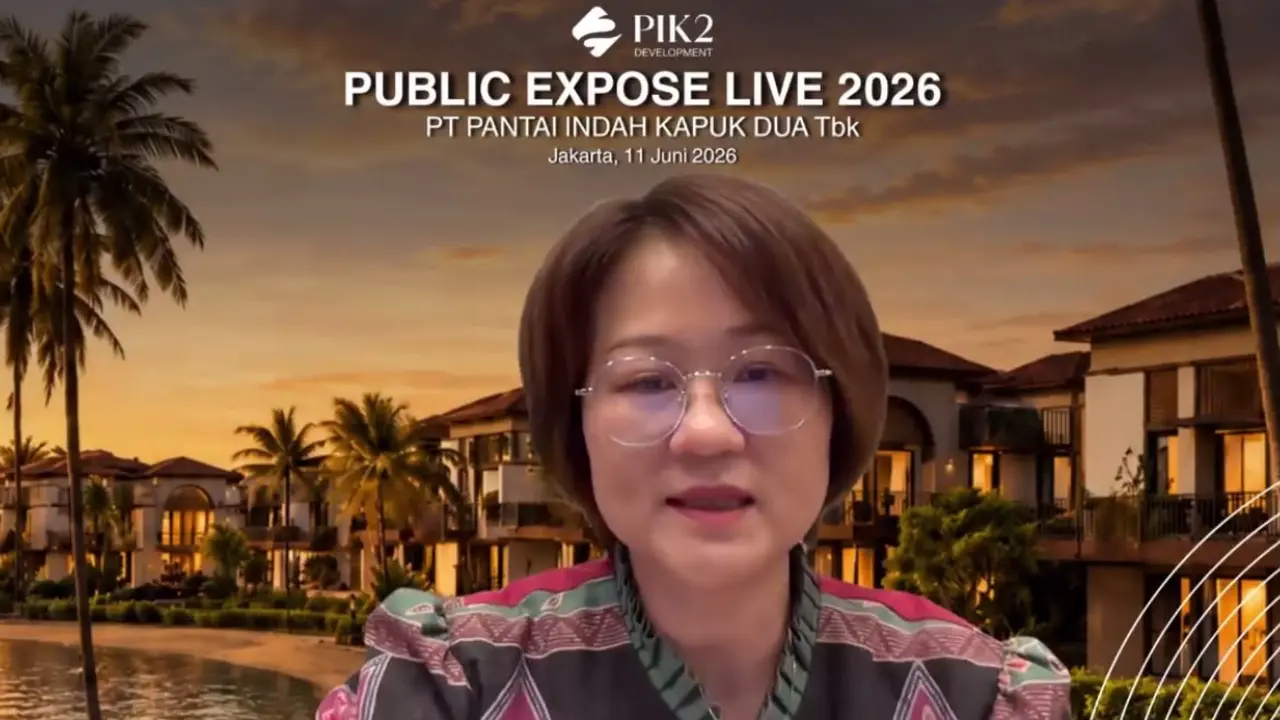 Corporate Secretary PT Pantai Indah Kapuk Dua Tbk, Christy Grassela.