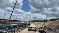 Proyek pembangunan Jalan Tol IKN Seksi 6B Outer Ring Road-Simpang ITCHI, dan Akses Tol IKN Seksi 6C Simpang ITCHI-Simpang 1B Sumbu Kebangsaan Sisi Timur. (Dok Kementerian PUPR)