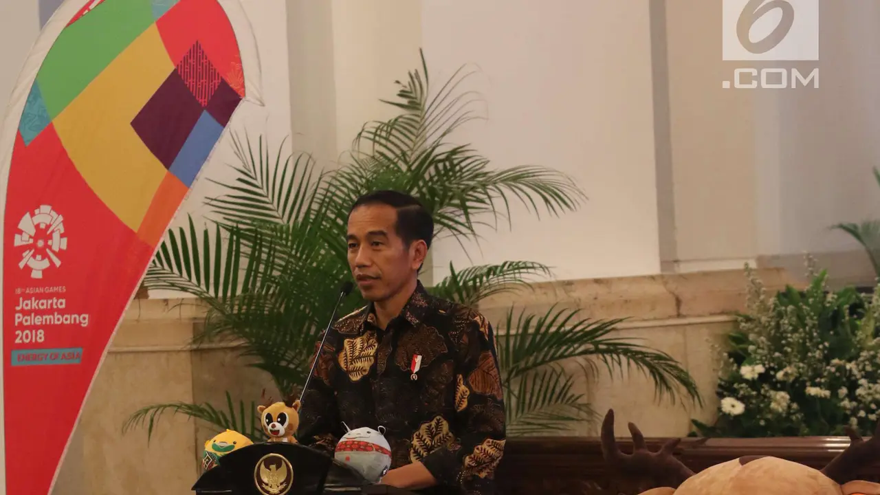 Jokowi Ajak Artis dan Vlogger Demamkan Asian Games 2018
