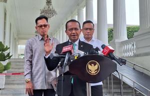 Menteri Energi dan Sumber Daya Mineral (ESDM) Bahlil Lahadalia di Kompleks Istana Kepresidenan Jakarta. (Foto: Liputan6.com/Lizsa Egeham).