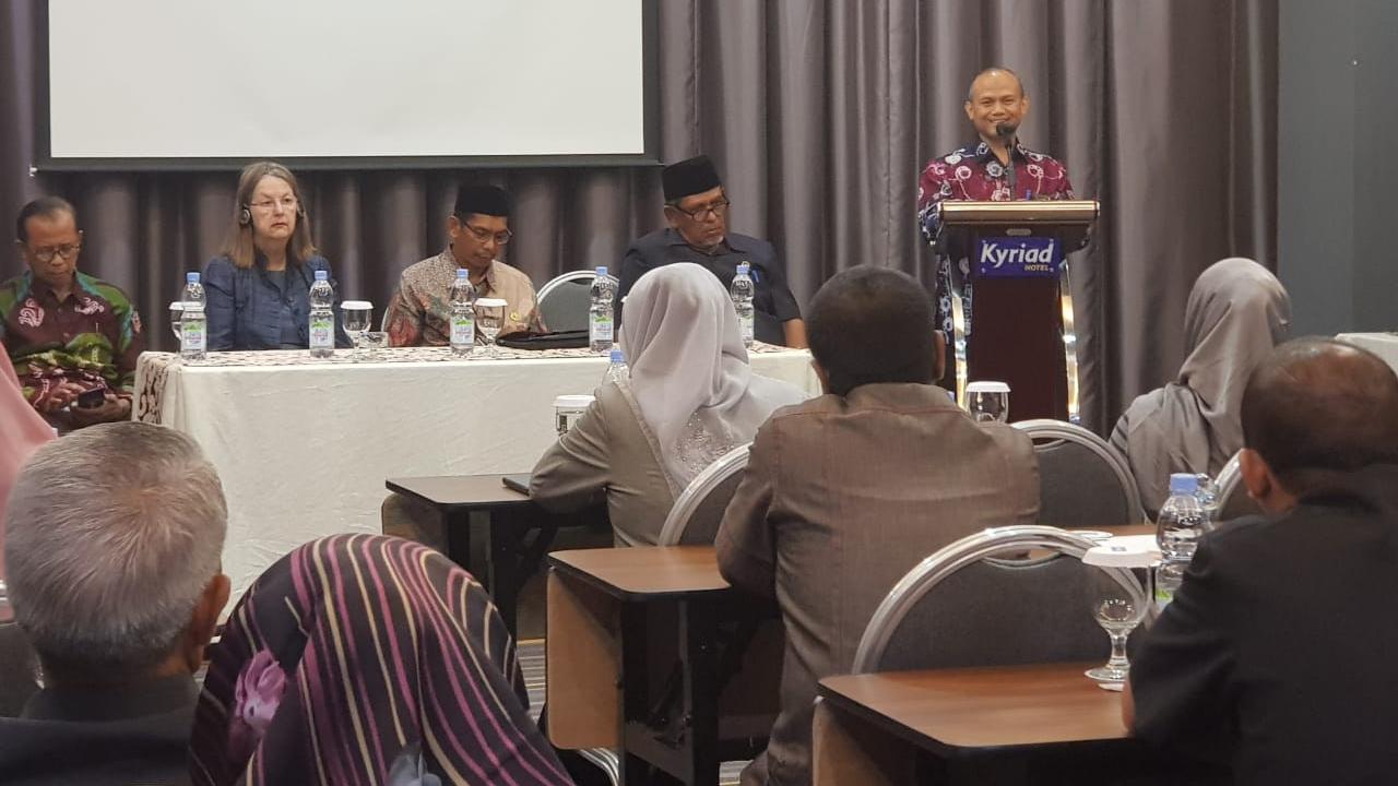 Pelatihan bertajuk perlindungan perempuan berhadapan dengan hukum dan kepentingan terbaik bagi anak di Banda Aceh, Senin (29/4/2019). (Rino Abonita / Liputan6.com)