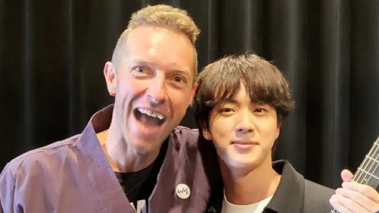 Jin dan Chris Martin.