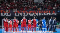 Pertandingan antara Timnas Futsal Indonesia melawan Irak pada Piala Asia Futsal 2026. (Bagaskara Lazuardi/Bola.com)