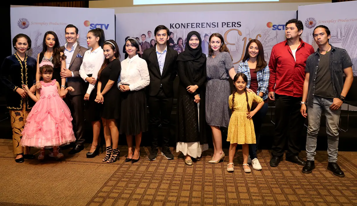  Jumpa pers 'Elif Indonesia' di SCTV Tower, Senayan, Jakarta, Kamis (28/1/2016). (Andy Masela/Bintang.com)
