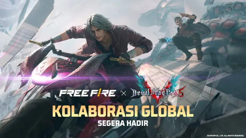 Kolaborasi Free Fire dan Devil May Cry 5 (Dok. Garena)