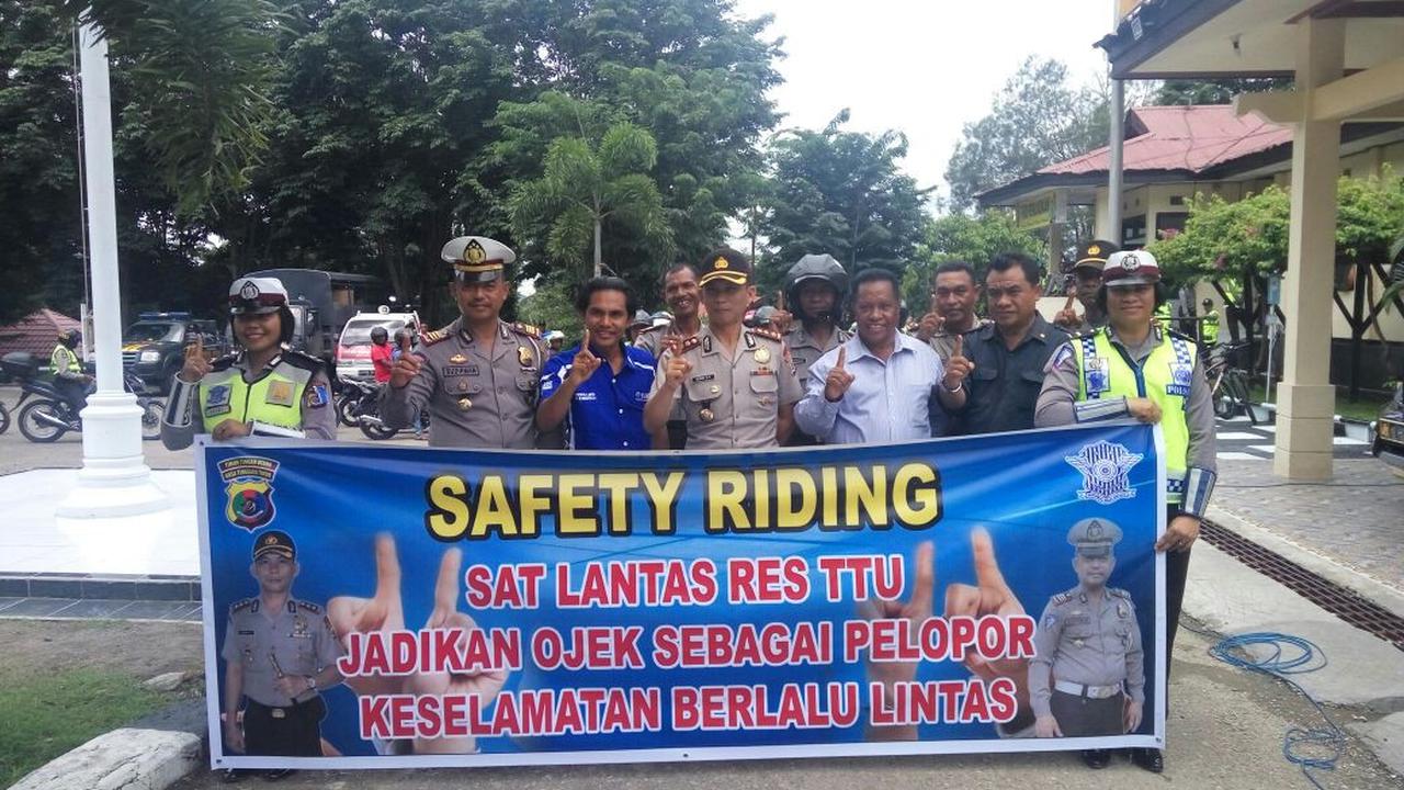 Operasi Simpatik 2017, Polisi di NTT Gandeng Komunitas Ojek