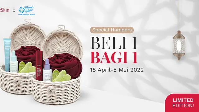 Berbagi Kebaikan di Bulan Ramadan dengan Beli Skincare Beli 1 Bagi 1