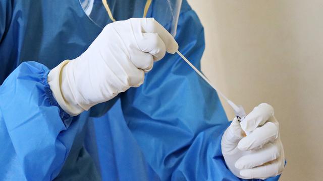 Ilustrasi tes Swab, PCR