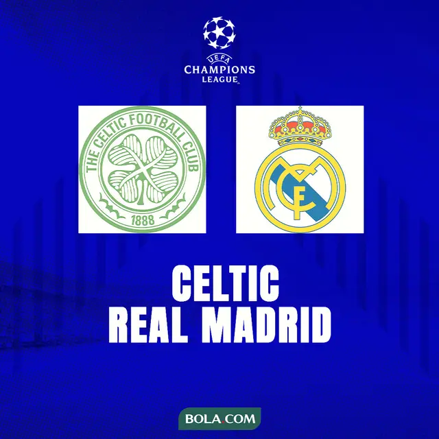 Prediksi Liga Champions - Celtic Vs Real Madrid