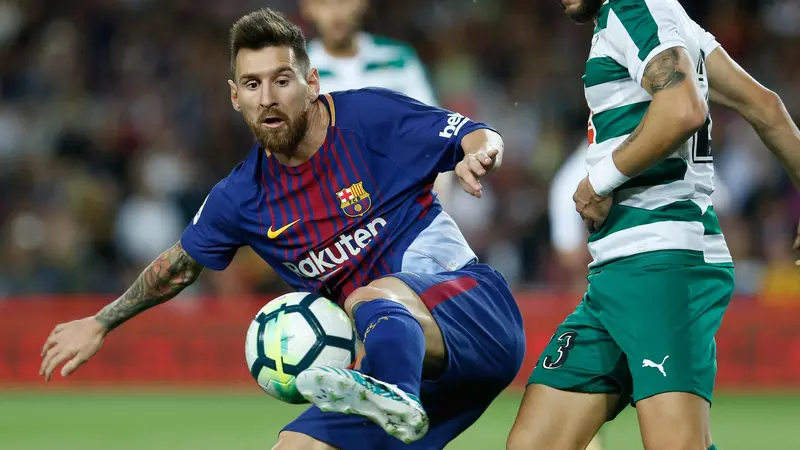 Liga Spanyol-Barcelona-Eibar-Lionel Messi