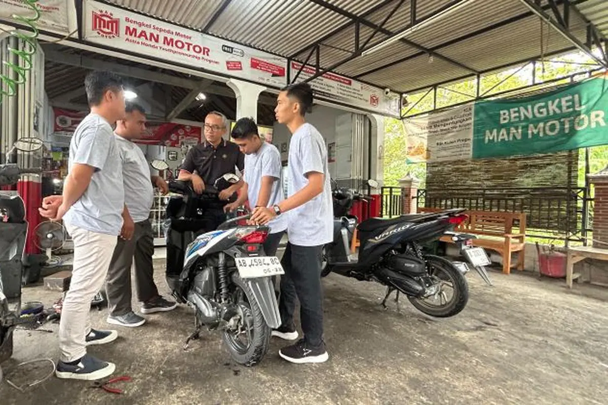 Yayasan AHM Berikan Pelatihan untuk UMKM Bengkel Sepeda Motor (ist)