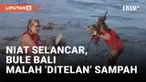 Berselancar di Bali, Bule Ini Malah Jadi Manusia Sampah