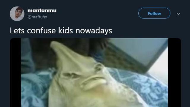 Let's confuse kids nowadays (foto: @maftuhx)
