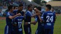 PSIS Semarang menangi derby Pantura di Piala Polda Jateng. (Bola.com/Robby Firly)
