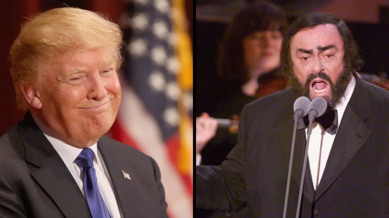 Sebut Penyanyi Opera Pavarotti Sahabatnya, Trump Diejek